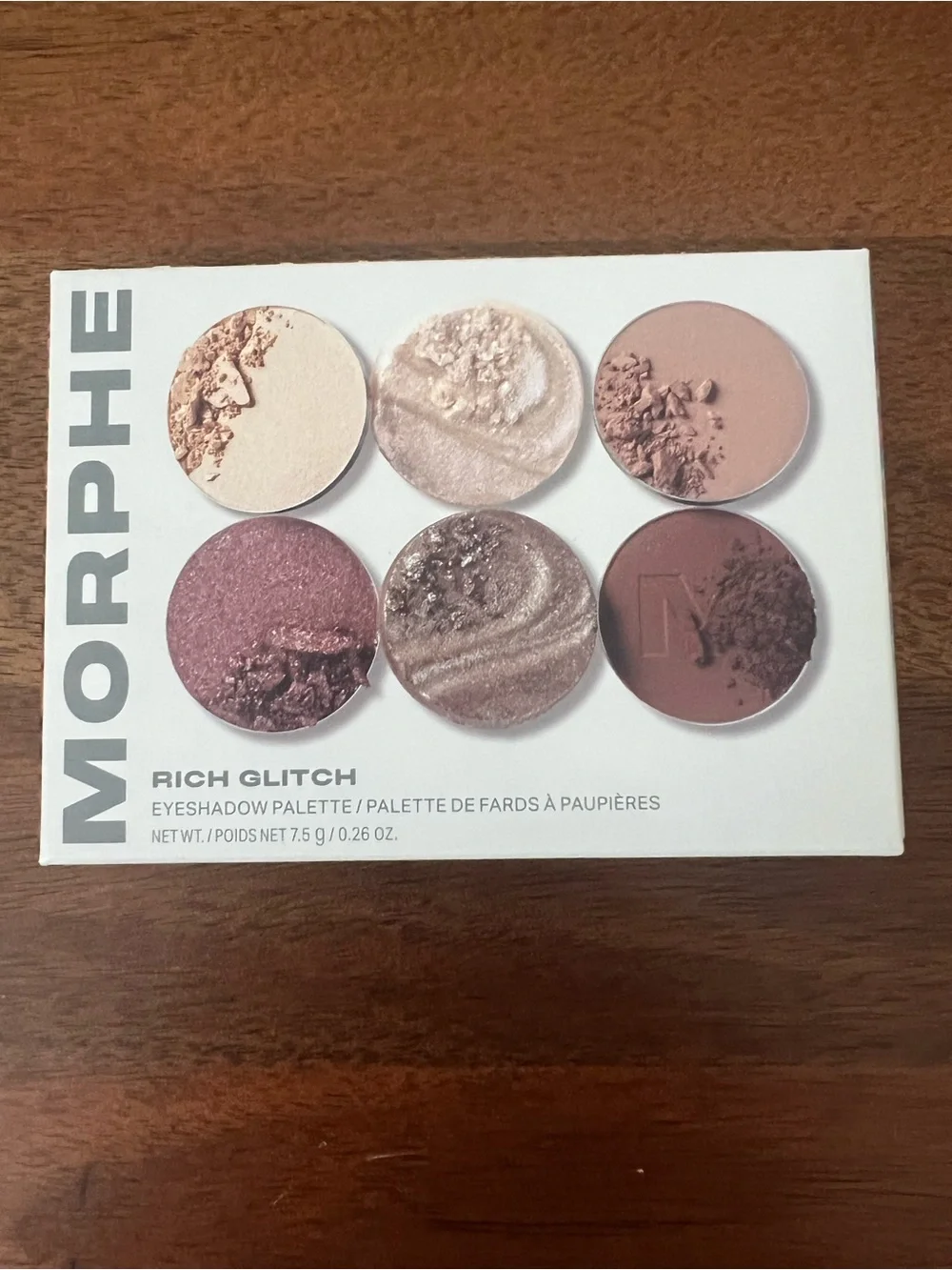 Morphe Rich Glitch Eyeshadow Palette – Neutral & Mauve Shades